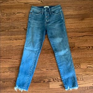 Brand new Madewell skinny jeans!